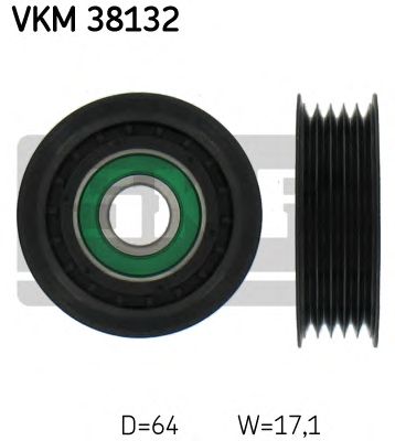 VKM 38132 SKF Обводний ролик1